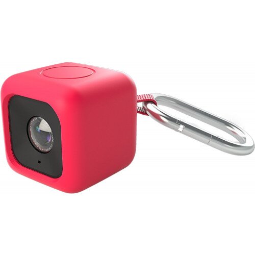 Polaroid Bumper Pendent Case for Polaroid Cube Lifestyle Action Camera - Red