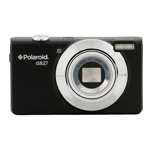 Polaroid iS827 High Optical Zoom Digital Camera - Black