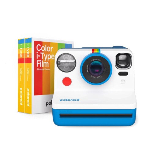 Polaroid Now Generation 2 Starter Set - Blue - Bundle