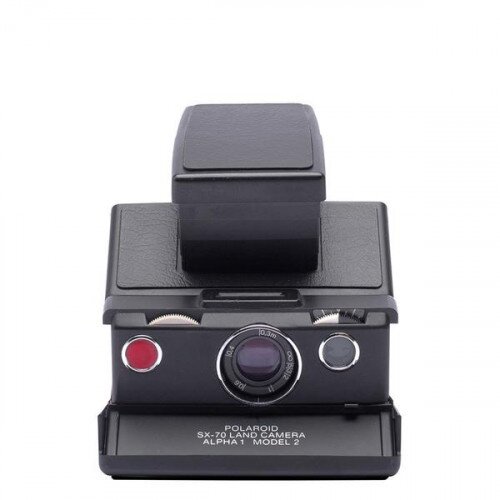 Polaroid SX-70 Camera - Black-Black