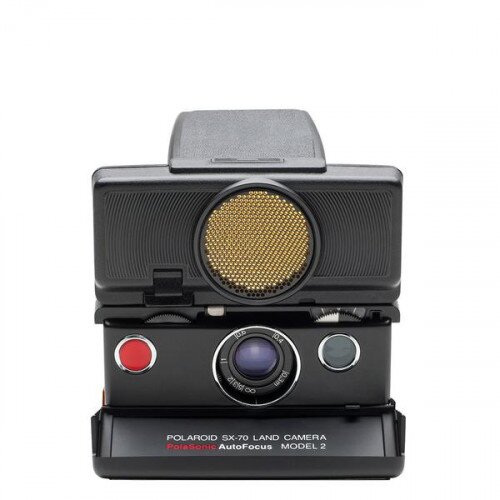 Polaroid SX-70 Camera - Autofocus - Black-Black