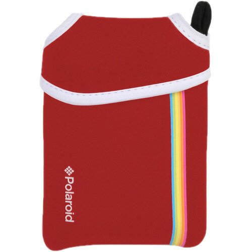 Polaroid ZIP Instant Digital Camera Neoprene Pouch - Red
