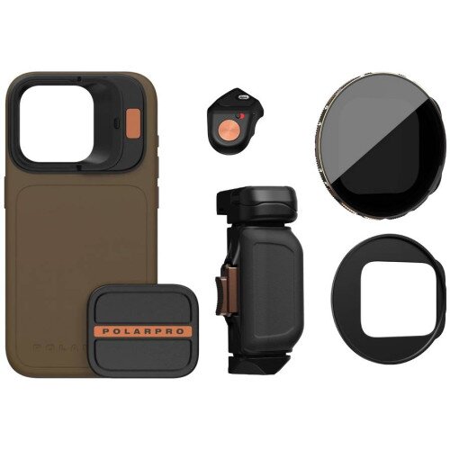 PolarPro LiteChaser 15 Case for iPhone 15 Pro Max - Filmmaker Collection - Desert
