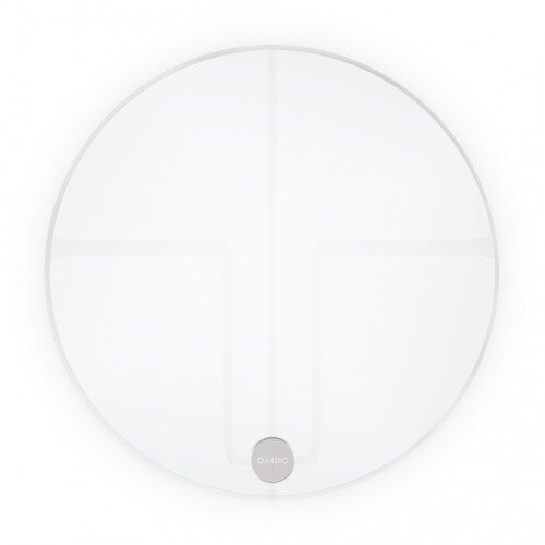 Qardio Base 2 Wireless Smart Scale and Body Analyser - Arctic White