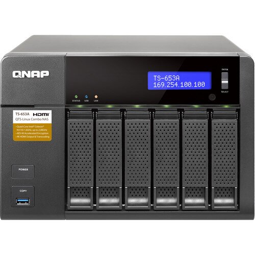 QNAP SMB - Middle-Range TS-653A - 4GB DDR3L