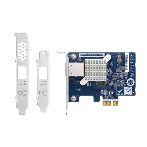 QNAP QXG-5G1T-111C Single-Port 5GbE Network Expansion Card