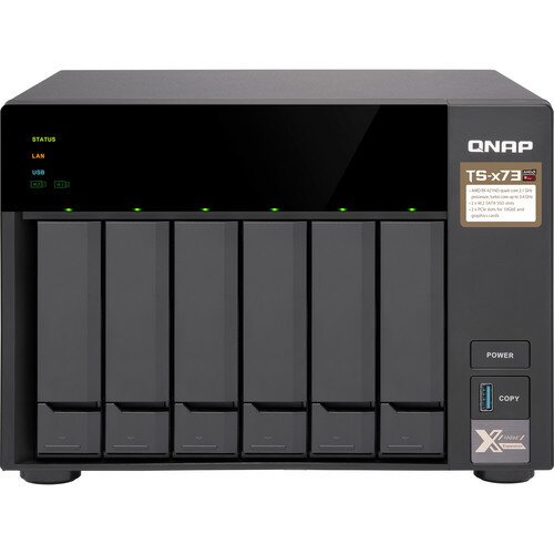 QNAP SMB - Middle-range TS-673 6-Bay NAS - 8GB DDR4