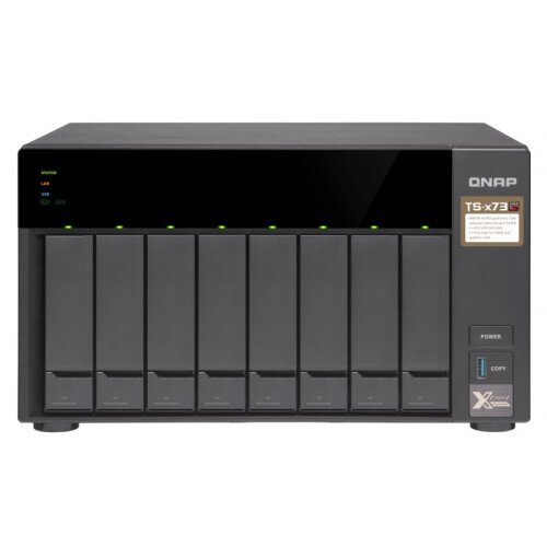 QNAP SMB - Middle-range TS-873 8-Bay NAS - 4GB DDR4