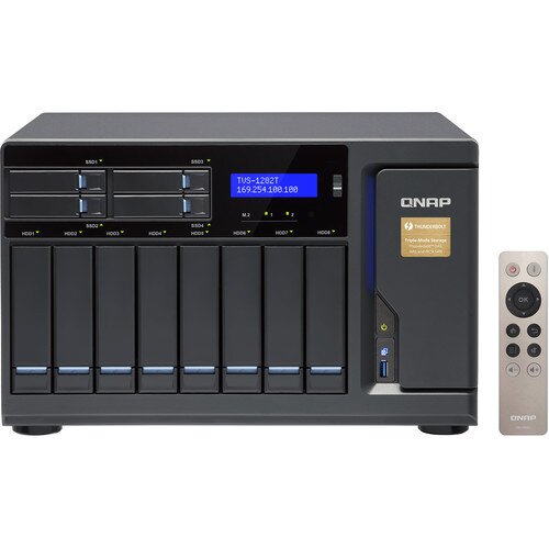 QNAP Thunderbolt NAS TVS-1282T - i7-6700 - 32 GB DDR4