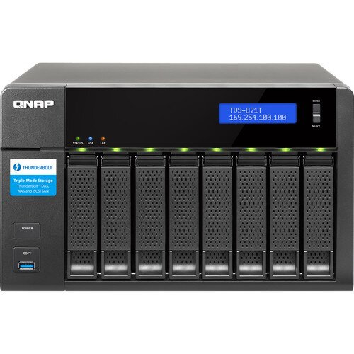 QNAP Thunderbolt NAS TVS-871T - i7-4790S