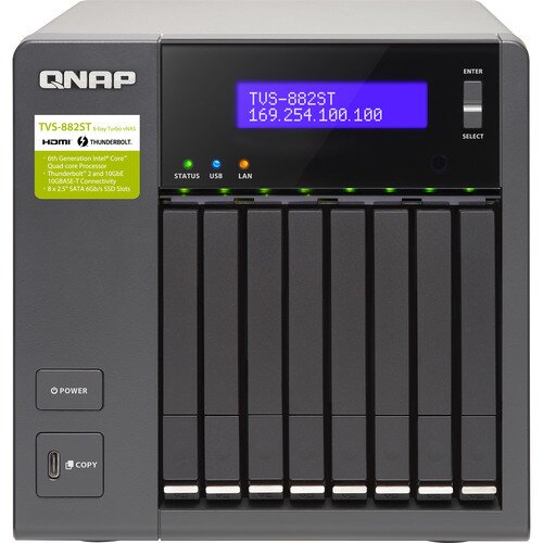 QNAP Thunderbolt NAS TVS-882ST2