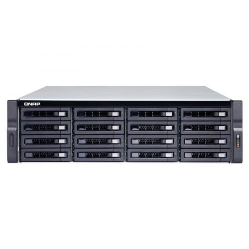 QNAP TS-1677XU-RP-1200-4G-US 16 Bay Diskless Rackmount NAS - AMD Ryzen 3 1200 - 4GB DDR4