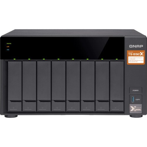 QNAP TS-832X 8-Bay NAS - 8GB DDR4