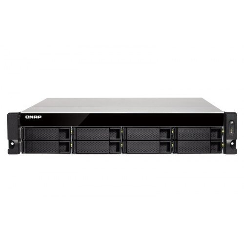 QNAP TS-873U High-Performance Quad-Core NAS with Dual 10GbE SFP+ Ports - 16GB DDR4