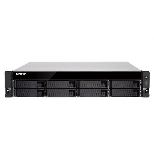 QNAP TS-877XU-RP-2600-64G-US 8 Bay Diskless Rackmount NAS - AMD Ryzen 5 2600 - 64GB DDR4