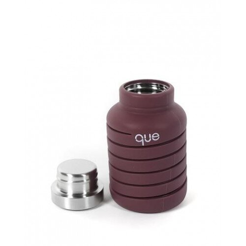 que Collapsible Water Bottle - 20oz - Frozen Plum
