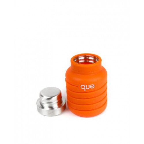 que Collapsible Water Bottle - 12oz - Sunbeam Orange