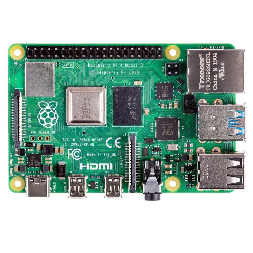 Raspberry Pi 4 Model B Single-Board Computer - 1GB