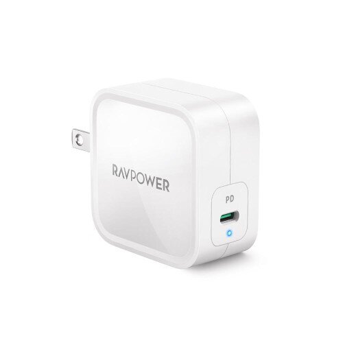 RAVPower PD Pioneer 61W GaN Tech USB C Wall Charger - White