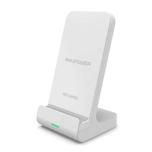 RAVPower Wireless Charging Stand 10W 2 Coils Qi Certified Wireless Charger