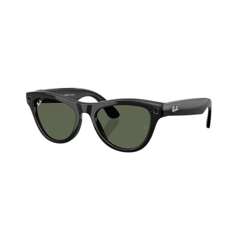 Ray-Ban Meta Skyler Sunglasses (Gen 2) - Clear/Amethyst Transitions - Shiny Black