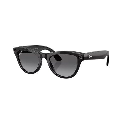 Ray-Ban Meta Skyler Sunglasses (Gen 2) - Graphite - Shiny Black