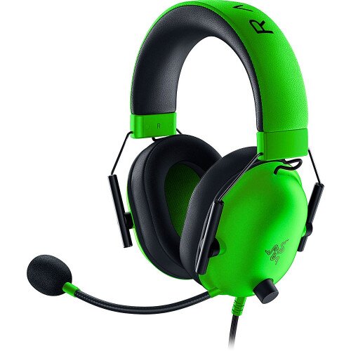 Razer BlackShark V2 X Multi Platform Wired Esports Headset - Analog 3.5 MM - Green