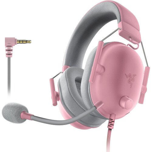 Razer BlackShark V2 X Multi Platform Wired Esports Headset - Analog 3.5 MM - Quartz