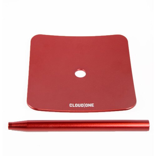 Shishabucks Red Aluminum Tray + Handle combo - Cloud One