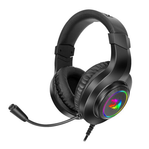 Redragon H260 RGB Gaming Headset - Black