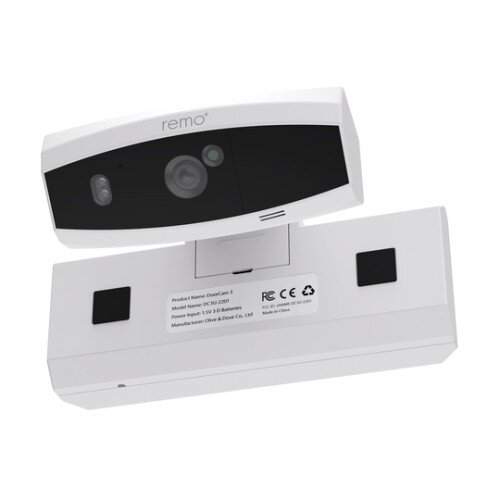 Remo+ DoorCam 3 Smart Security Camera - White