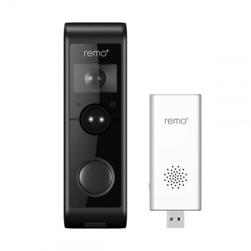 Remo+ RemoBell W Equipped Smart Video Doorbell Camera with Chime