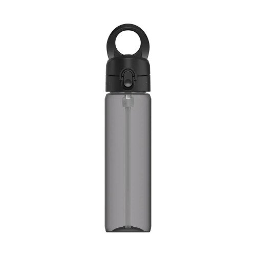 RhinoShield AquaStand Bottle with MagSafe Compatible Phone Grip - Black - Tritan - with Straw