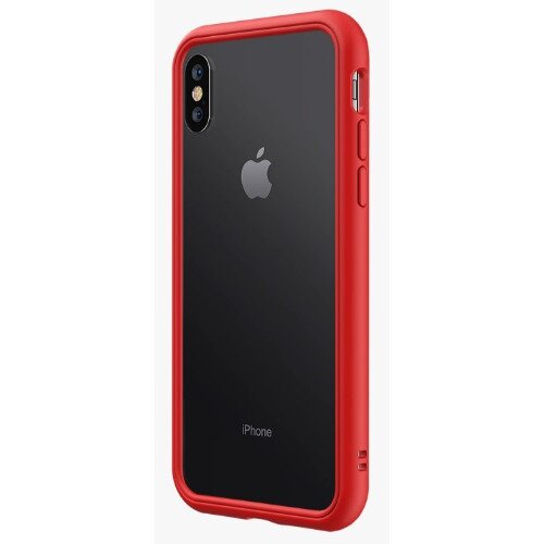 RhinoShield CrashGuard NX Bumper Case - iPhone XS - Red