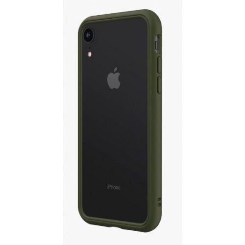 RhinoShield CrashGuard NX Bumper Case - iPhone XR - Camo Green