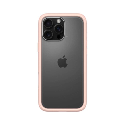 RhinoShield Mod NX Modular Protective Bumper Case with Backplate - iPhone 16 Pro Max - Blush Pink