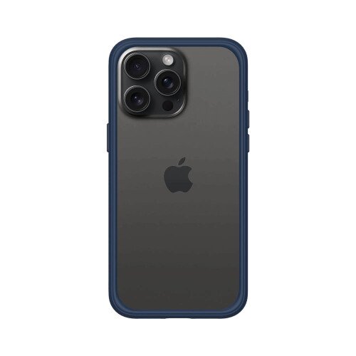 RhinoShield Mod NX Modular Protective Bumper Case - iPhone 15 Pro Max - Navy Blue
