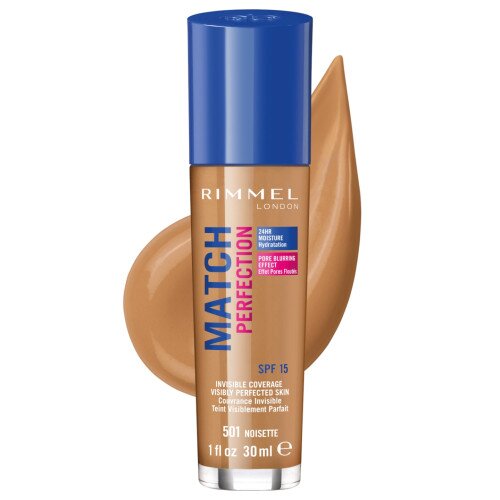Rimmel Match Perfection Foundation - Noisette 501