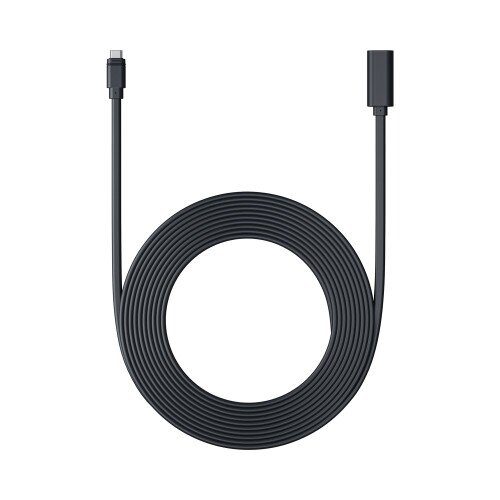 Ring 10 ft. USB-C Extension Cable for USB-C Solar Panels, PoE+ Adapter - Black