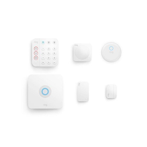 Ring Alarm Security Kit (2nd Generation) - 5-Piece with Smoke/CO Listener