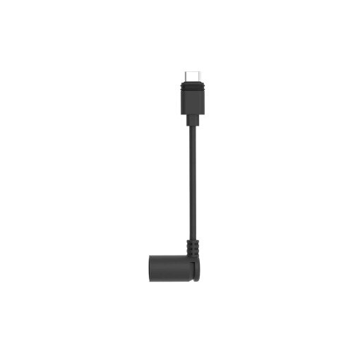 Ring Barrel Plug to USB-C Adapter - Black
