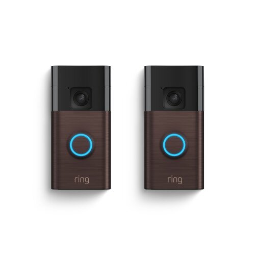 Ring Battery Video Doorbell - 2-Pack - Venetian Bronze