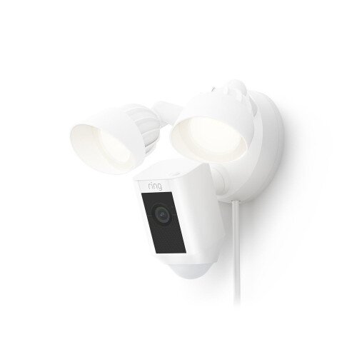 Ring Floodlight Cam Plus Plug-In - White