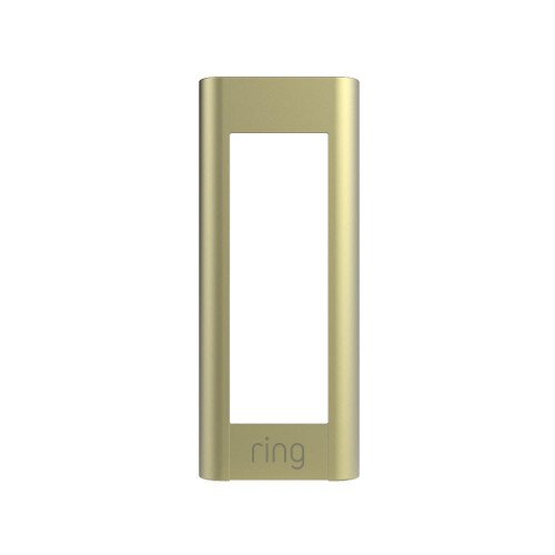 Ring Interchangeable Faceplate Video Doorbell Pro - Brushed Gold