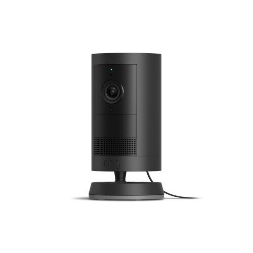 Ring Outdoor Cam Plus Plug-In 2K Security Camera - Black - 1-Pack