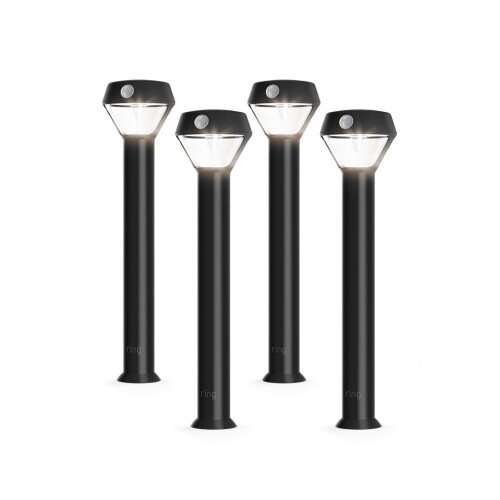 Ring Smart Lighting Solar Pathlight - 4-Pack