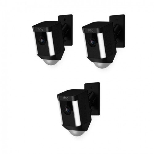 Ring Spotlight Cam Mount - Black - 3-Pack