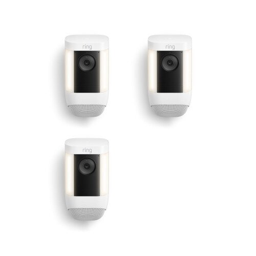 Ring Spotlight Cam Pro Battery - White - 3 Pack