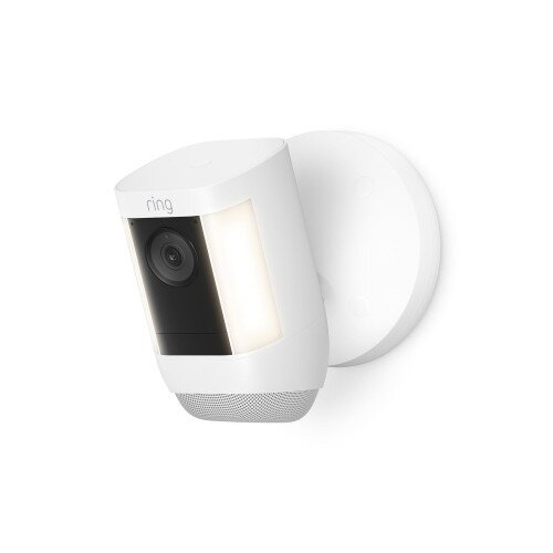 Ring Spotlight Cam Pro Wired Outdoor Home Security Camera - White - Single