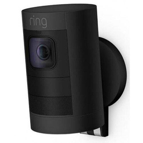 Ring Stick Up Battery-Powered Indoor/Outdoor HD Camera - Black